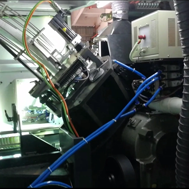 Plastic coffee cup logo offset printer printing machine automatic 4 color for plastic cup