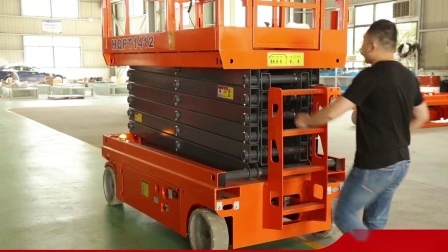 High Quality Self-Propelled Hydraulic Professional Battery Scissor Lift 1