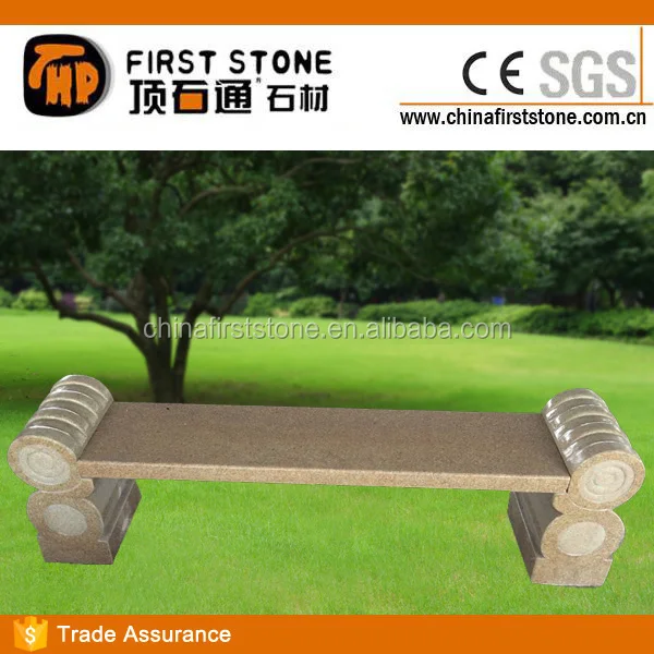 Outdoor Patio Furniture Gold Porphyry Japanese Garden Benches