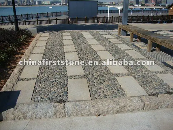 Guijarros de río para decoración de paisajes, venta al por mayor, personalizados, económicos, de varios tamaños, con flores de lluvia naturales, adoquines y guijarros para hoteles.