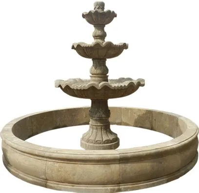 Antiqued Garden Decorating Natural Limestone Dubai Water molds