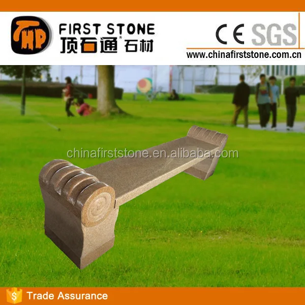 Outdoor Patio Furniture Gold Porphyry Japanese Garden Benches