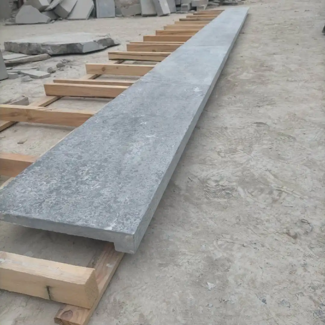 Blue Stone Outdoor Swimming Pool Edge Coping Nosing Tile