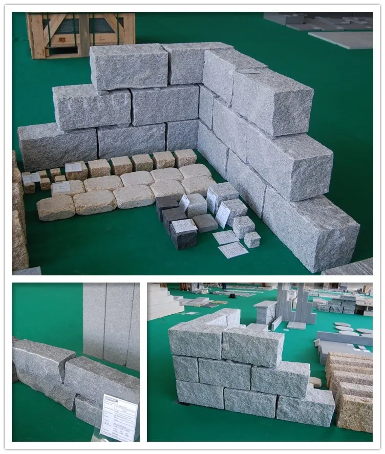 G654 Dark Grey Granite Curbstone Garden Edging Lawn Border Stone