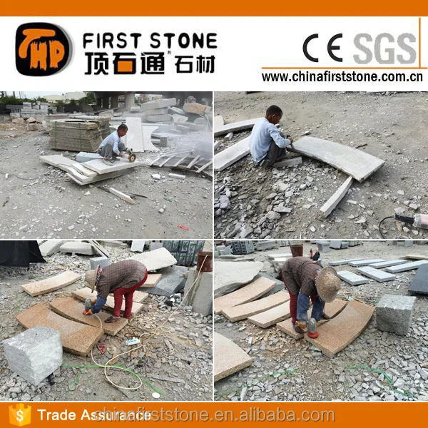 GCF440A Rusty Granite Park Bench