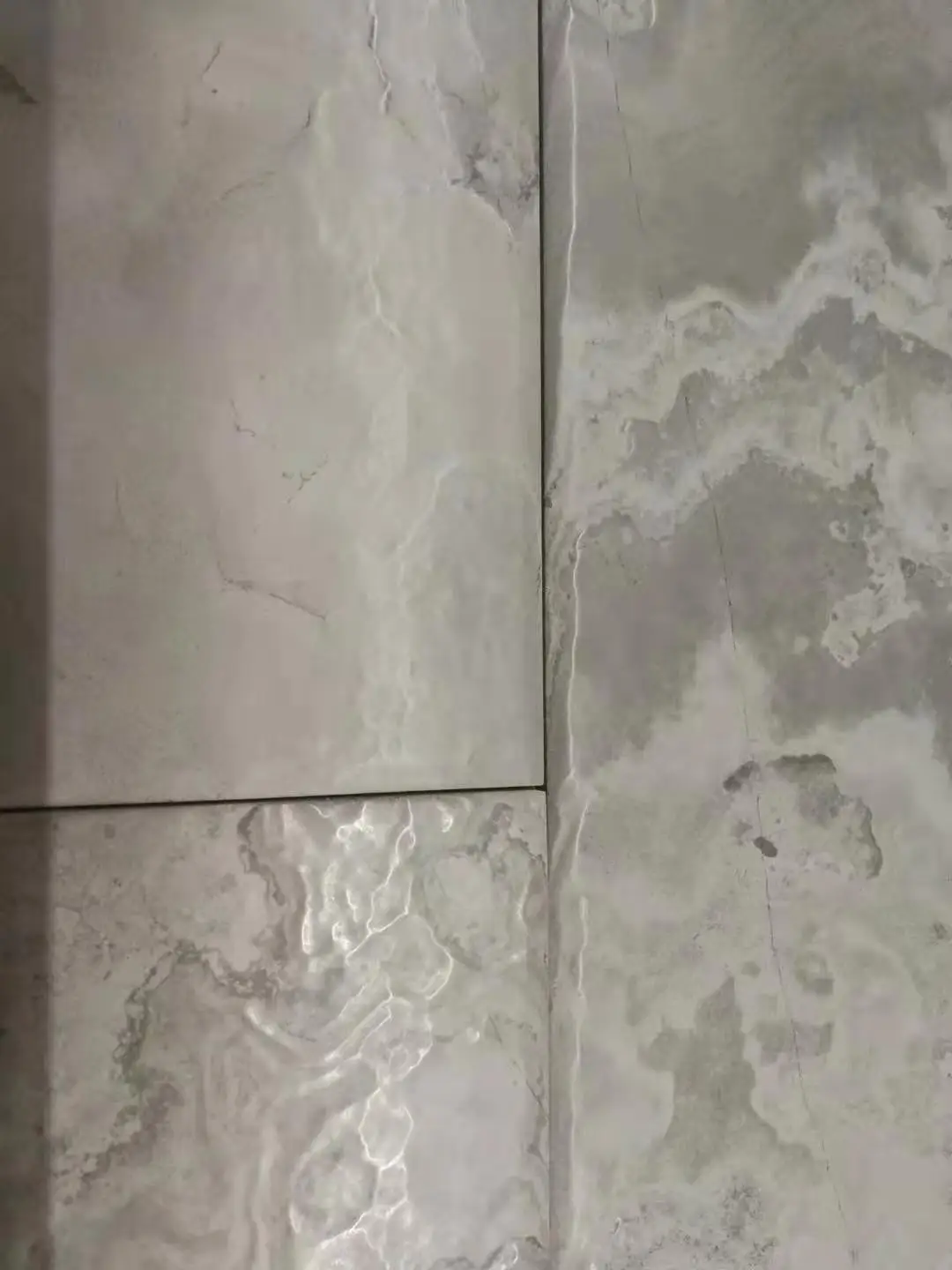 Cloud Grey Travertine French Pattern Tile