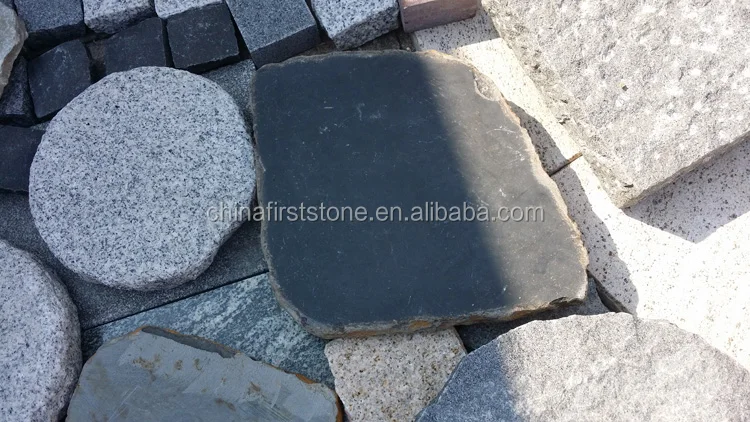 Golden Yellow Granite Garden Stone Step Round Stepping Stones Lowes