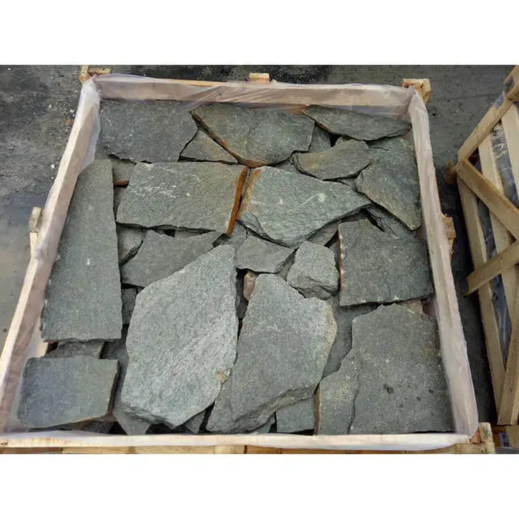 Exterior Wall Cladding Tiles Grey Slate Natural Stone