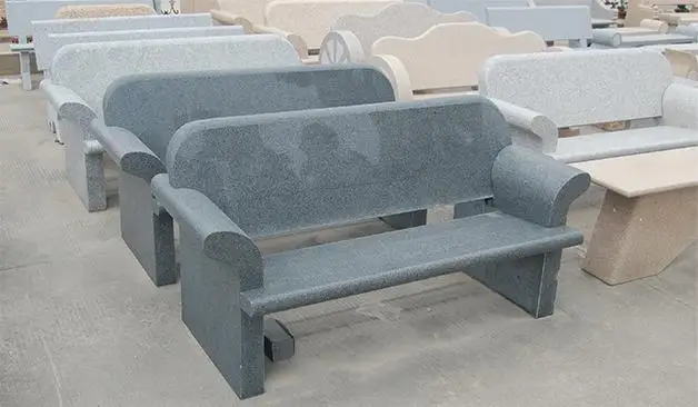 MCF293 Travertine Stone Bench
