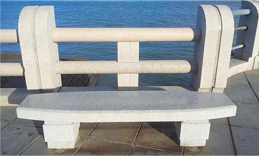 MCF293 Travertine Stone Bench