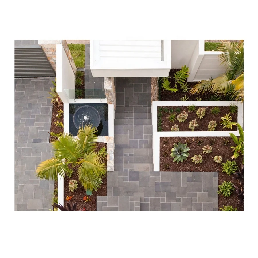 Black Basalt Patio Floor Deck 300x600 Tiles Brick Price
