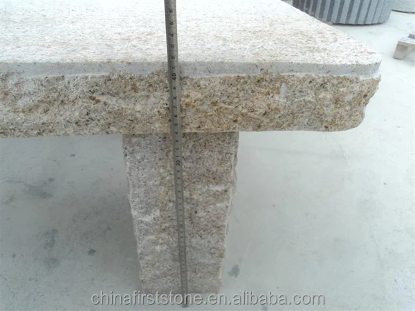 GCF440A Rusty Granite Park Bench