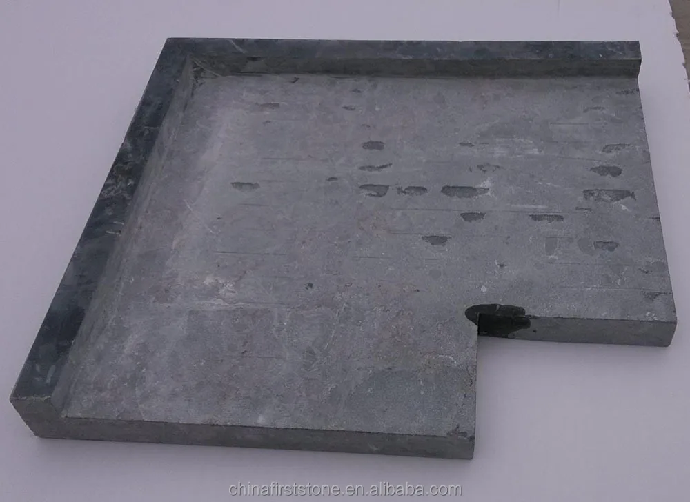 Black Limestone Swimming Pool Tile Inner Corner Border Cover