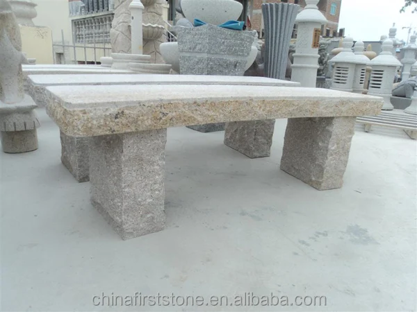 GCF440A Rusty Granite Park Bench