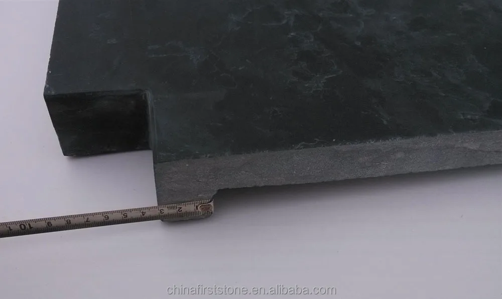 Black Limestone Swimming Pool Tile Inner Corner Border Cover