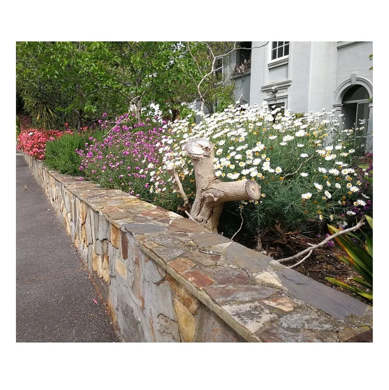 Exterior Wall Cladding Tiles Grey Slate Natural Stone