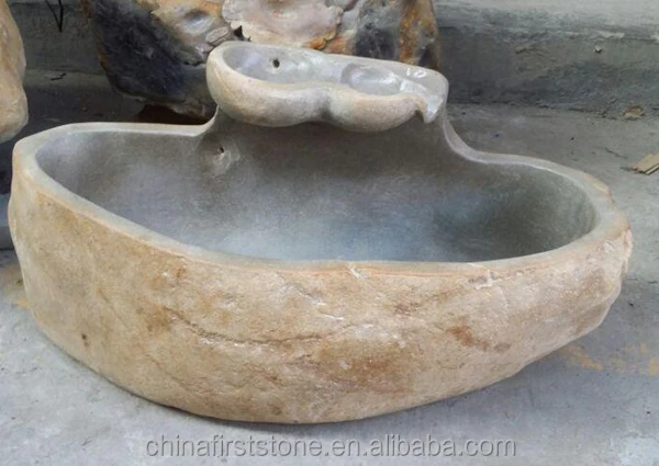 GGV297 Cheap Out Door Garden Natural Rock Stone Water Fountain