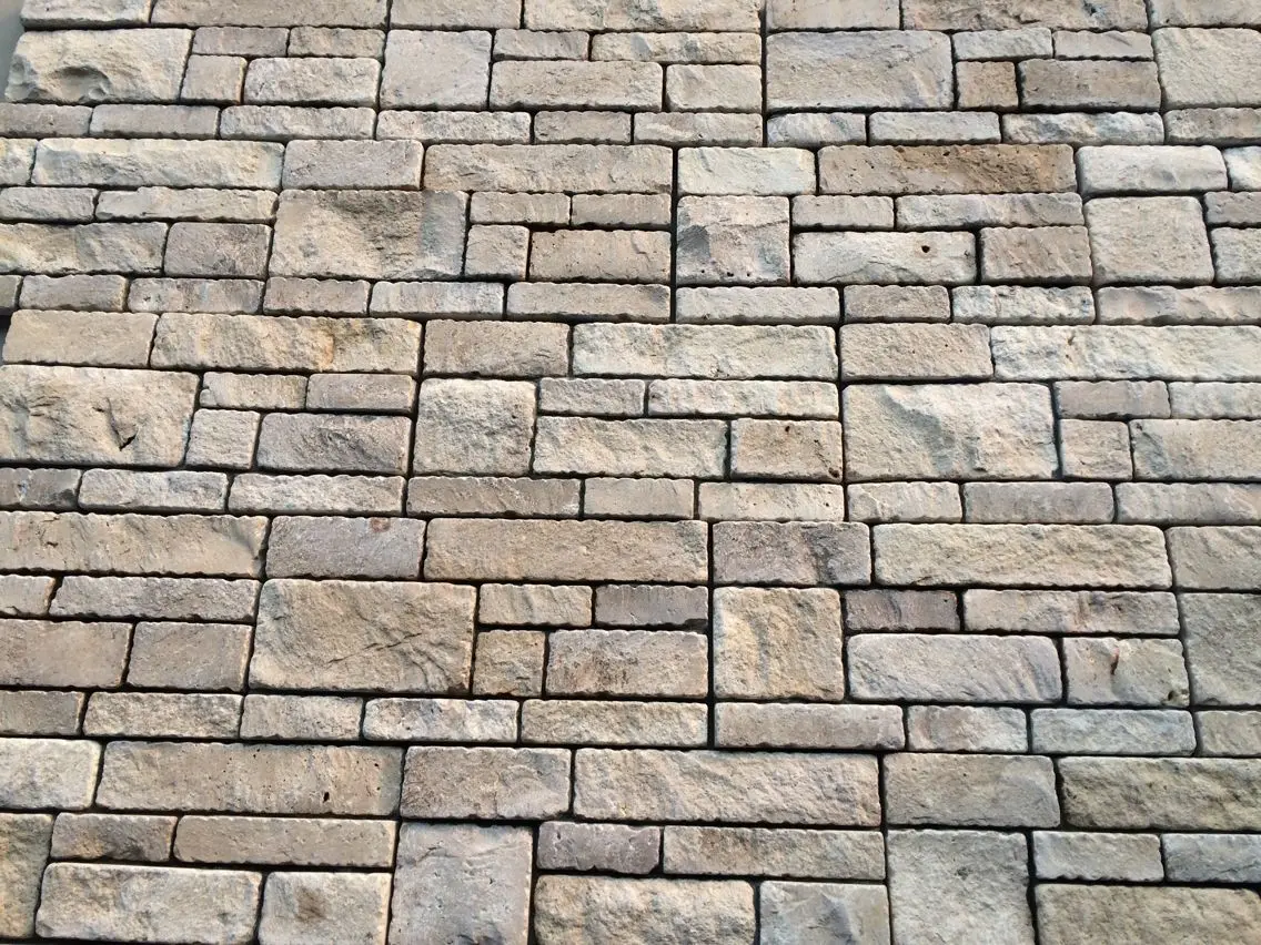 Yellow Limestone House Outdoor Exterior Wall Tiles Prices