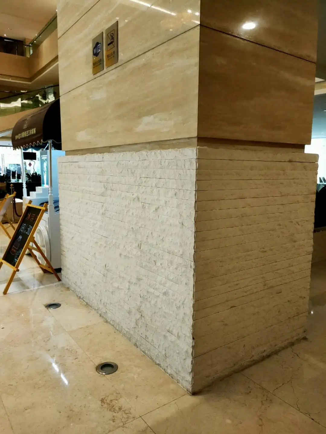 Beige Travertine Italian Roman Wall Stone Tiles Design Natural Split Face
