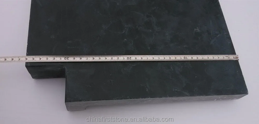 Black Limestone Swimming Pool Tile Inner Corner Border Cover