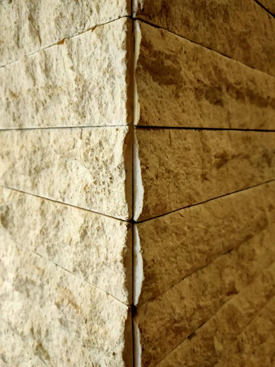 Beige Travertine Italian Roman Wall Stone Tiles Design Natural Split Face
