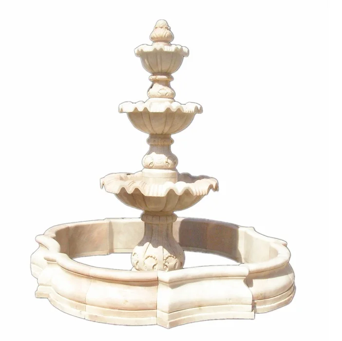 Antiqued Garden Decorating Natural Limestone Dubai Water molds