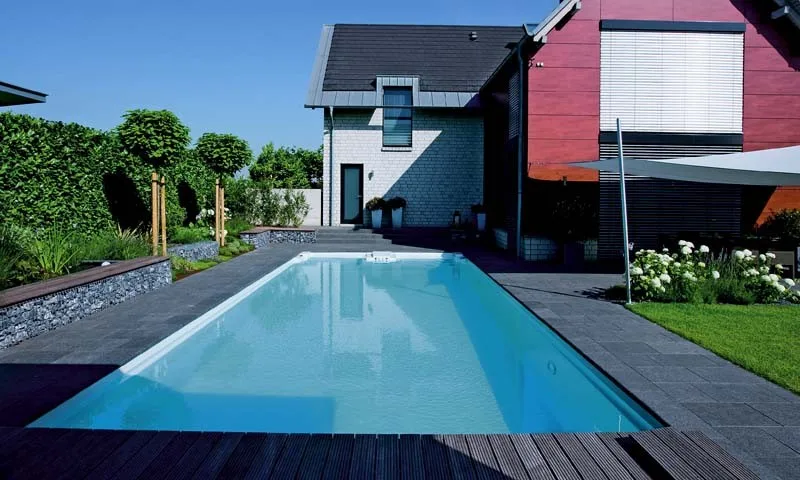Blue Stone Outdoor Swimming Pool Edge Coping Nosing Tile