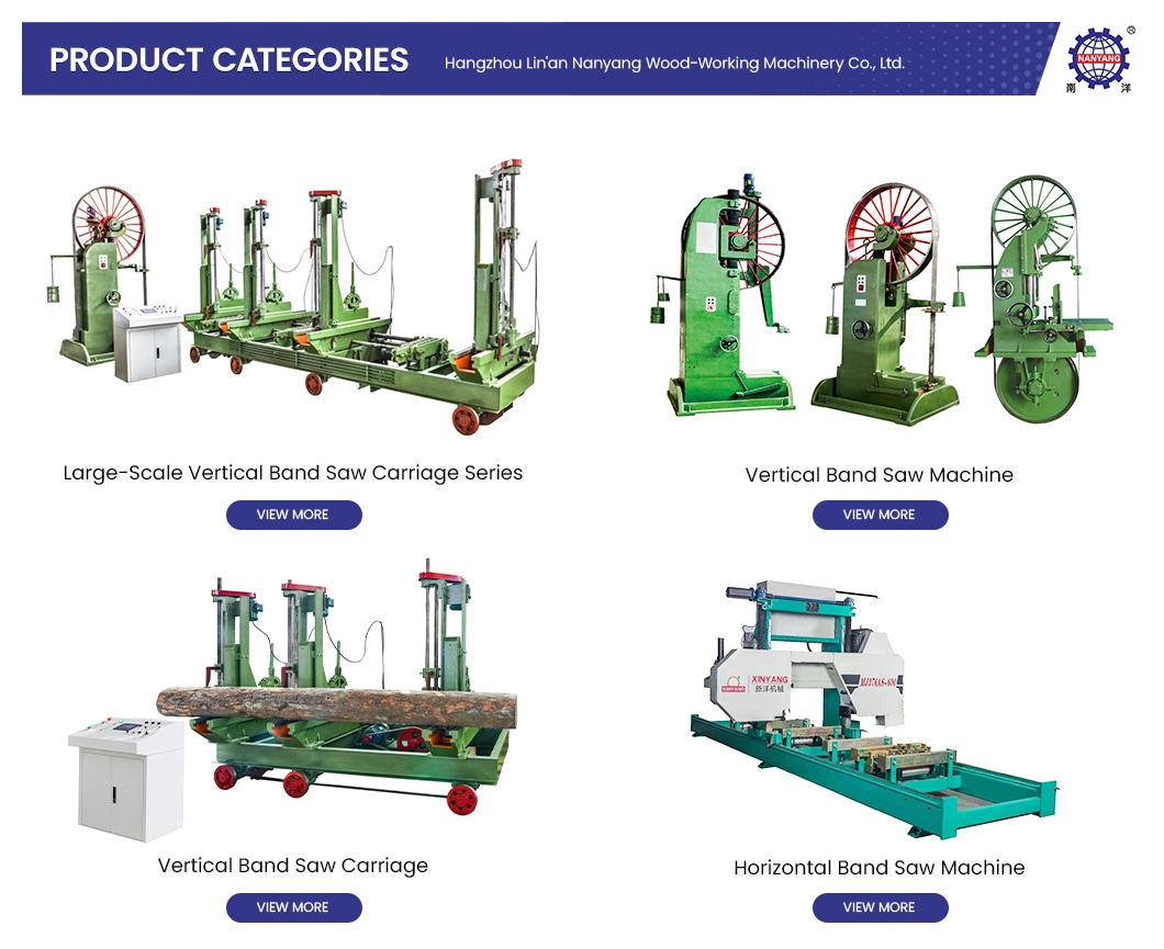 Xinyang Machinery Nanyang Mj329/2s CNC Cutting Machine Log Carriage