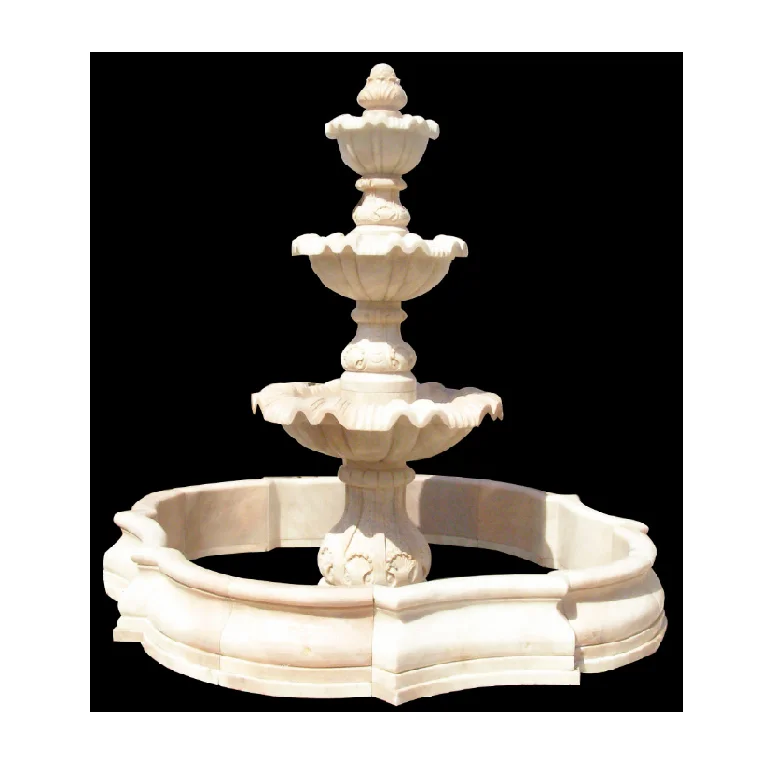 Antiqued Garden Decorating Natural Limestone Dubai Water molds