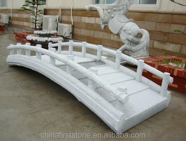 Grey Granite Outdoor Decoration Garden Stone Bridge