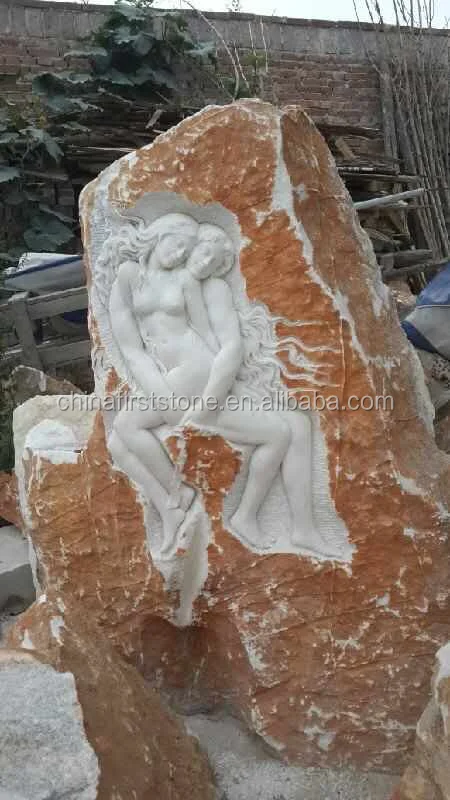 Natural White Marble Stone Life Size Naked Woman Sexy Garden Figure Statues Sculpture