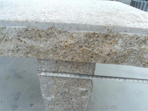 GCF440A Rusty Granite Park Bench