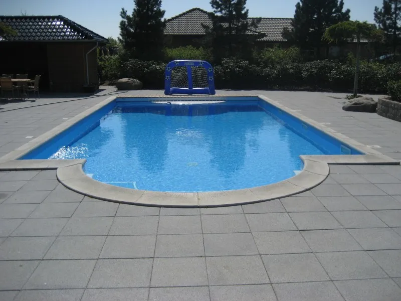 Chinese Grey Granite Exterior Straight Edge Pool Capping