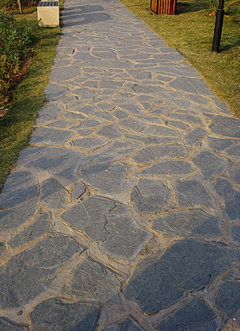 Outdoor Rustic Slate Irregular Paving Tiles