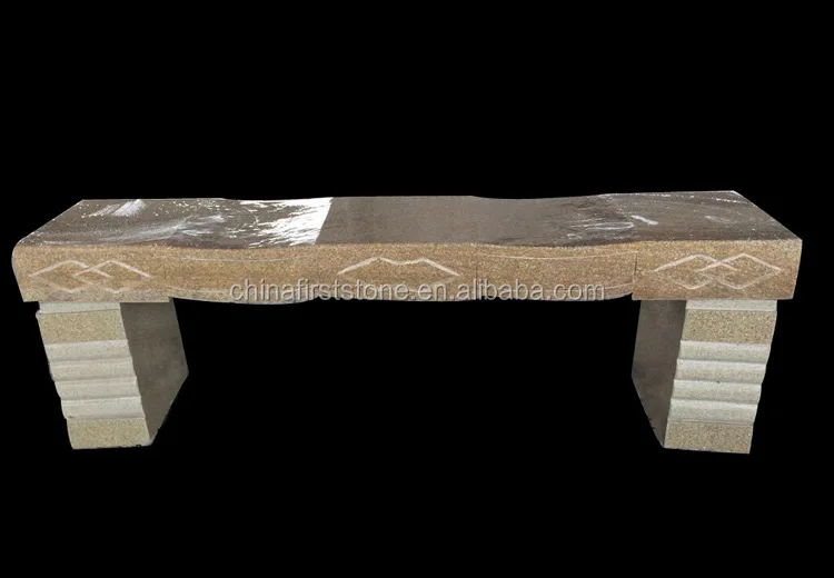 Outdoor Patio Furniture Gold Porphyry Japanese Garden Benches