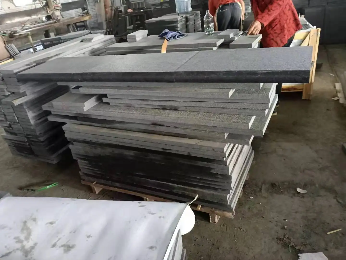 Straight Edge Coping Swimming Pool Tile Edging Black Coping Stones G684 Granite NEW 100% Natural Granite First Stone Outdoor CE