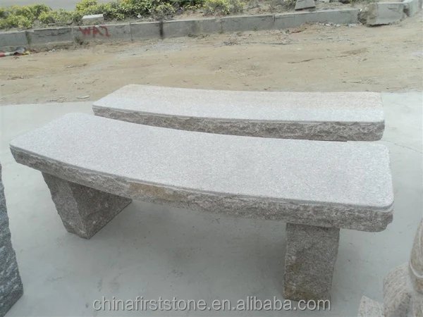 GCF440A Rusty Granite Park Bench