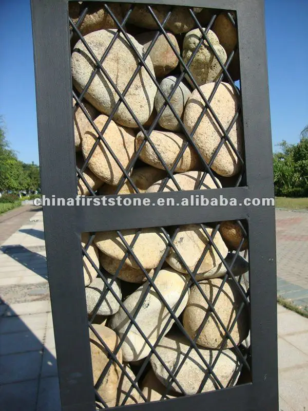 Guijarros de río para decoración de paisajes, venta al por mayor, personalizados, económicos, de varios tamaños, con flores de lluvia naturales, adoquines y guijarros para hoteles.