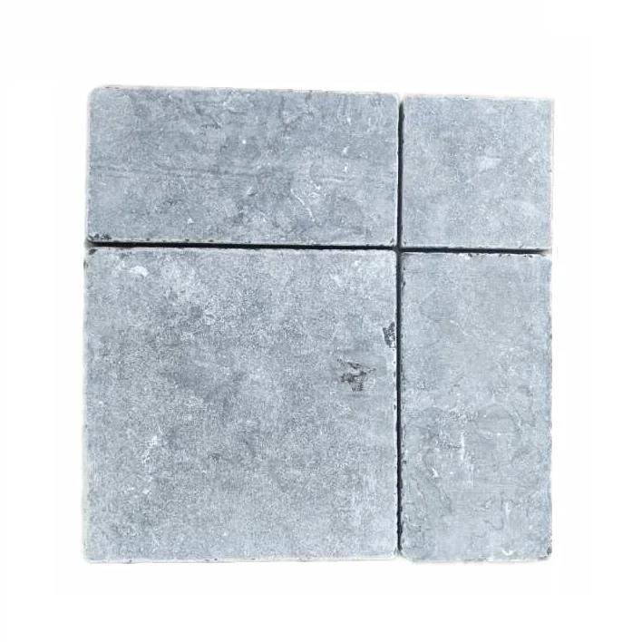 Famous Limestone Blue Stone Tumbled Limestone Decking Tiles 300X300, Outdoor Patio Flooring Deck Tile