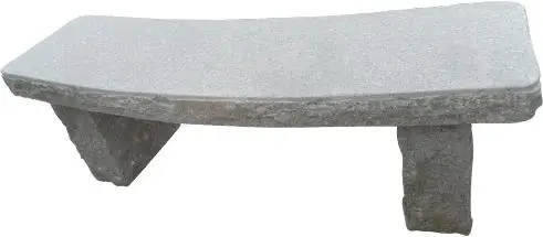 Golden Yellow Travertine Outdoor Garden Benches Stone Park Garden Bench