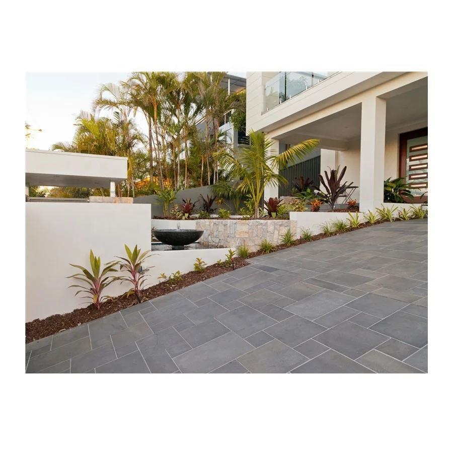 Black Basalt Patio Floor Deck 300x600 Tiles Brick Price