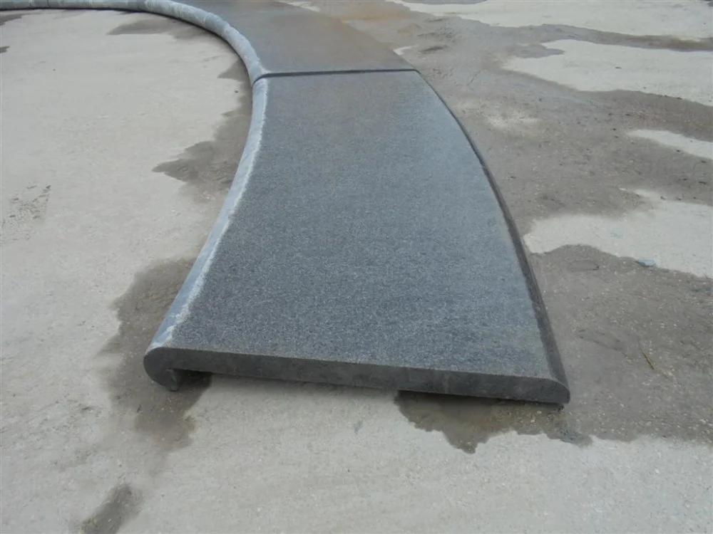 G654 Swimming Pool Coping Dark Grey Granite Stones Swimming Pool Cover
