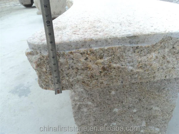 GCF440A Rusty Granite Park Bench