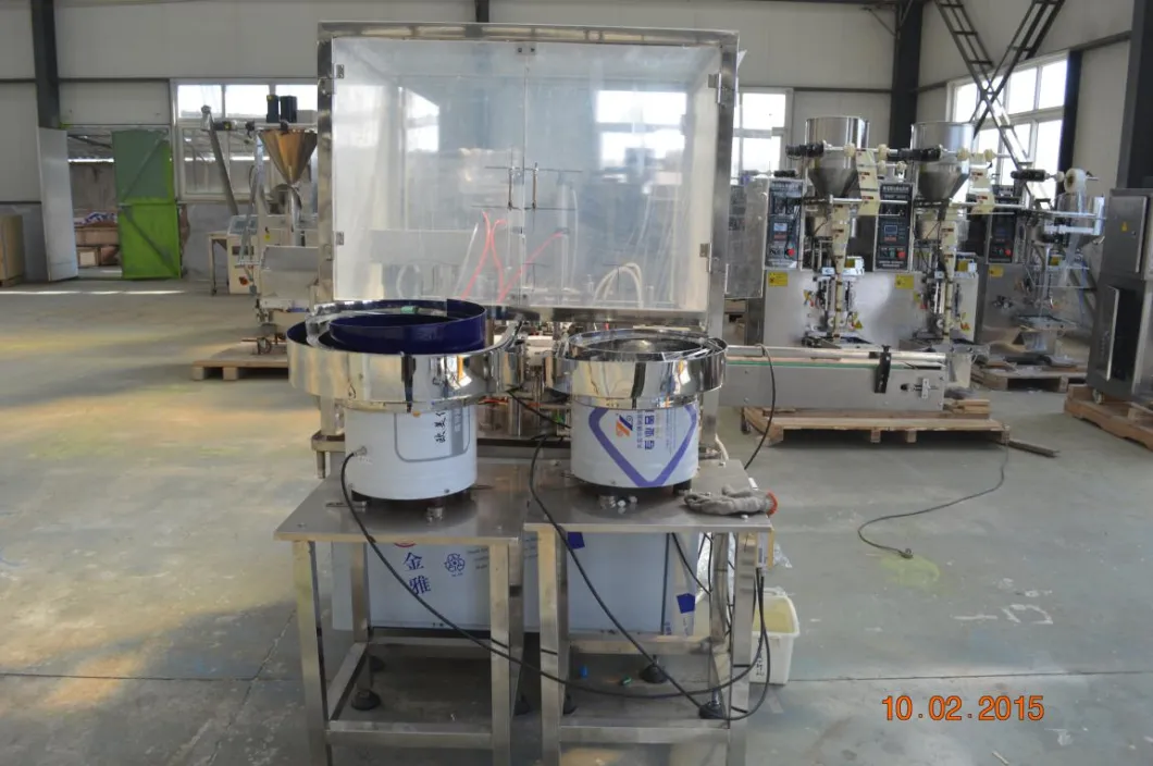 Cosmetic Deodorant Filling Capping Machine Roll Ball Bottles Filling Machine