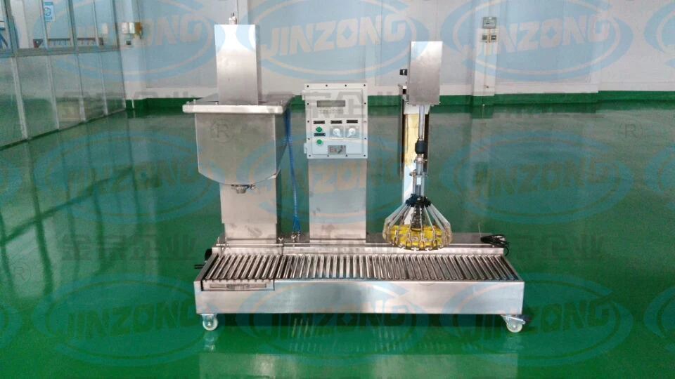 Automatic Gravity Filling Machine with Capping