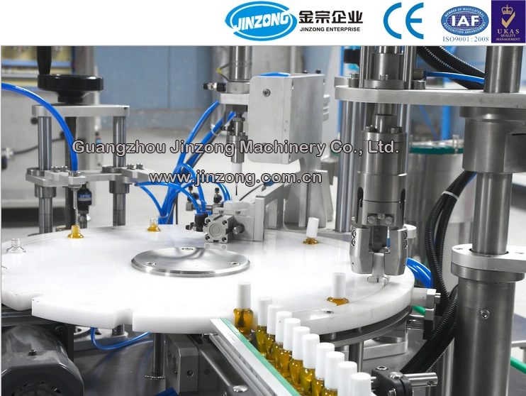 Color Cosmetic Nail Polish Automatic Filling Capping Machine