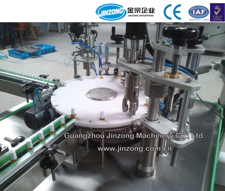 Color Cosmetic Nail Polish Automatic Filling Capping Machine