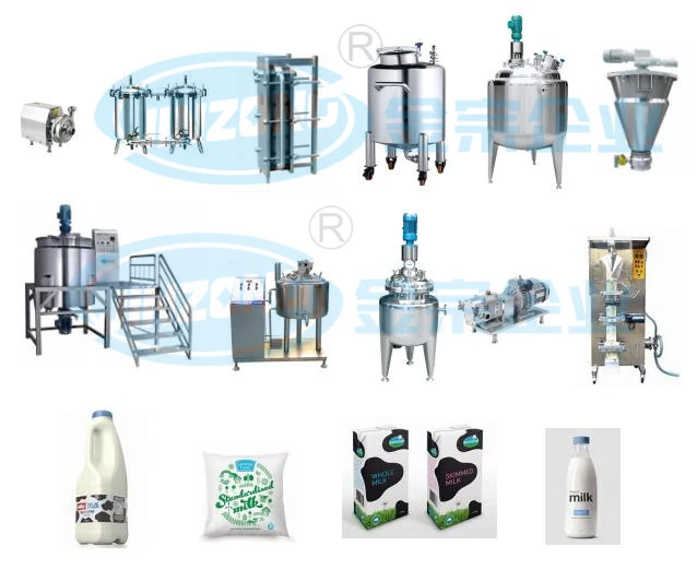 Dairy Product Processing Machinery Whole Production Line China Manufacturer