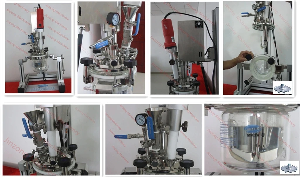 Multifunctional Lab Vacuum Emulsifying Mixer Cosmetic Gel Cream Making Machine