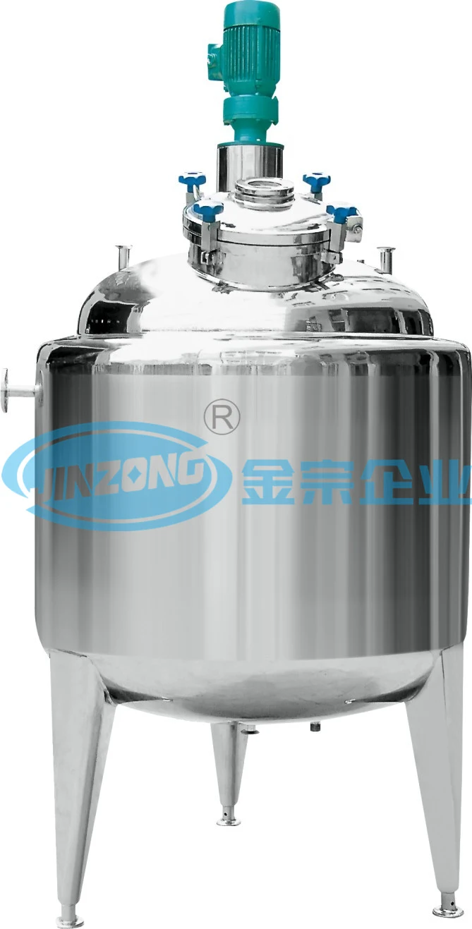 Customized Pressure Vessel with Agitator Homogenizing Liquid Mixing Vessel